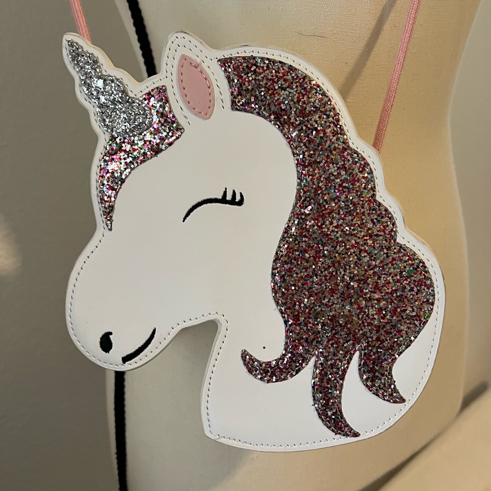 Mini glittery Unicorn crossbody bag - Picture 8 of 8